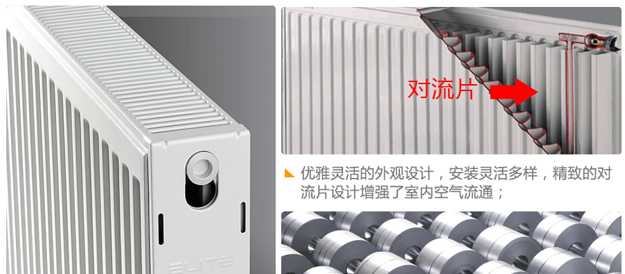 艾黎特钢制板式散热器